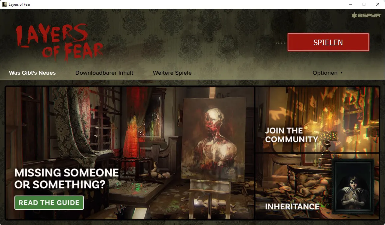 layers of fear launcher